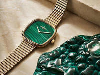 Top Quality Green Malachite Dial Wrist Watch Customized