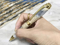 Best Luxury Novel Design Travertine Pen Factory Price