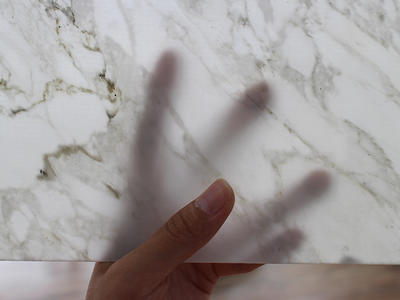 Ultra-thin 1-1.5mm Bianco Carrara White Marble Tiles And Slabs