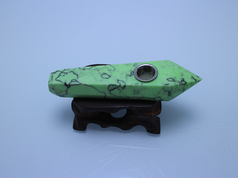 Wholesale Artificial Turquoise Stone Smoking Pipe With Good Price