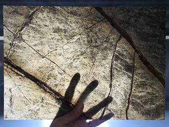 1-1.5mm Superthin Cut Rain Forest Green Marble Thin Stone Tile