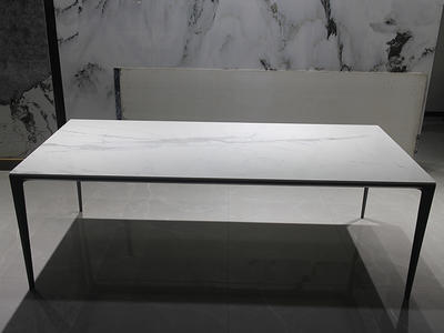 Wholesale Good Quality Marble Effect Sintered Stone Dining Table