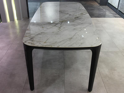 Factory Directly Wholesale Hotel Marble Texture Sintered Stone Dining Table