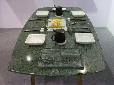 Trustworthy Vendor Modern Design Customize Marble Dinner Dinning Table