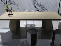 Custom Top Quality 6-8 Person Dinner Marble Dining Table