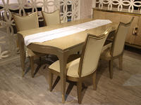 New Design Wooden Dining Table Set with 4 chairs