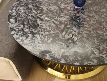 Modern Natural Stone Coffee Table Top Round Marble Table