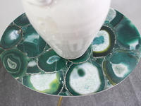 Personalized Semiprecious Stone Top Table For Sale